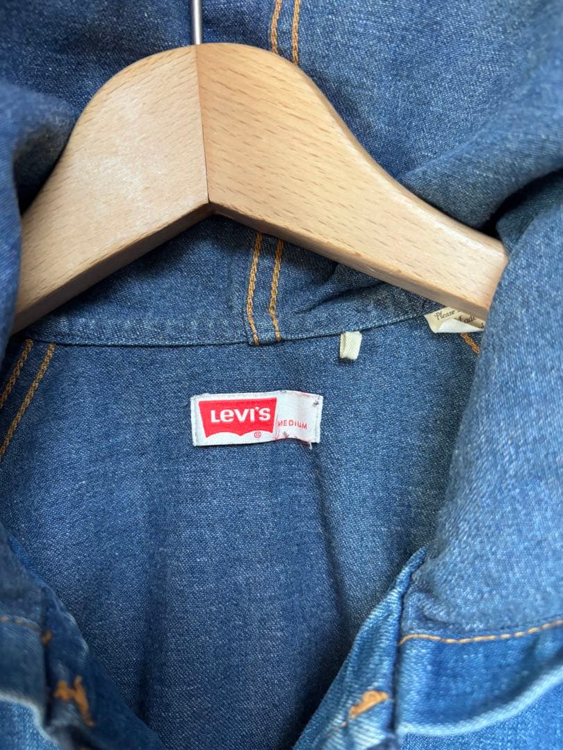 m*i様 LEVI’Sデニム フーディー ミディアムインディゴ　（アクティブジャ