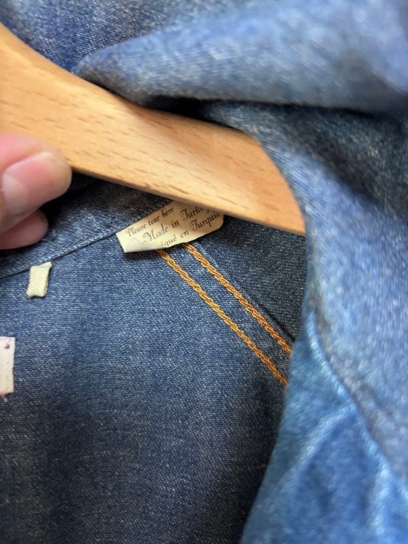 m*i様 LEVI’Sデニム フーディー ミディアムインディゴ　（アクティブジャ