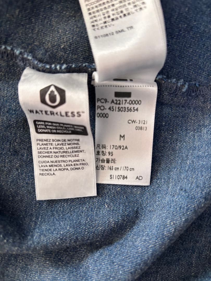 m*i様 LEVI’Sデニム フーディー ミディアムインディゴ　（アクティブジャ