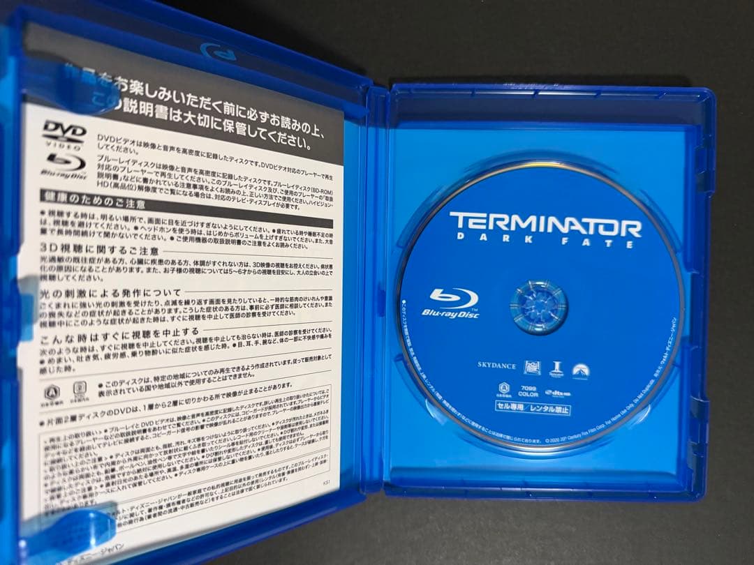 ターミネーター 6作品セット⚠️新起動/ジェニシスはBlu-ray＋純正ケースのみ