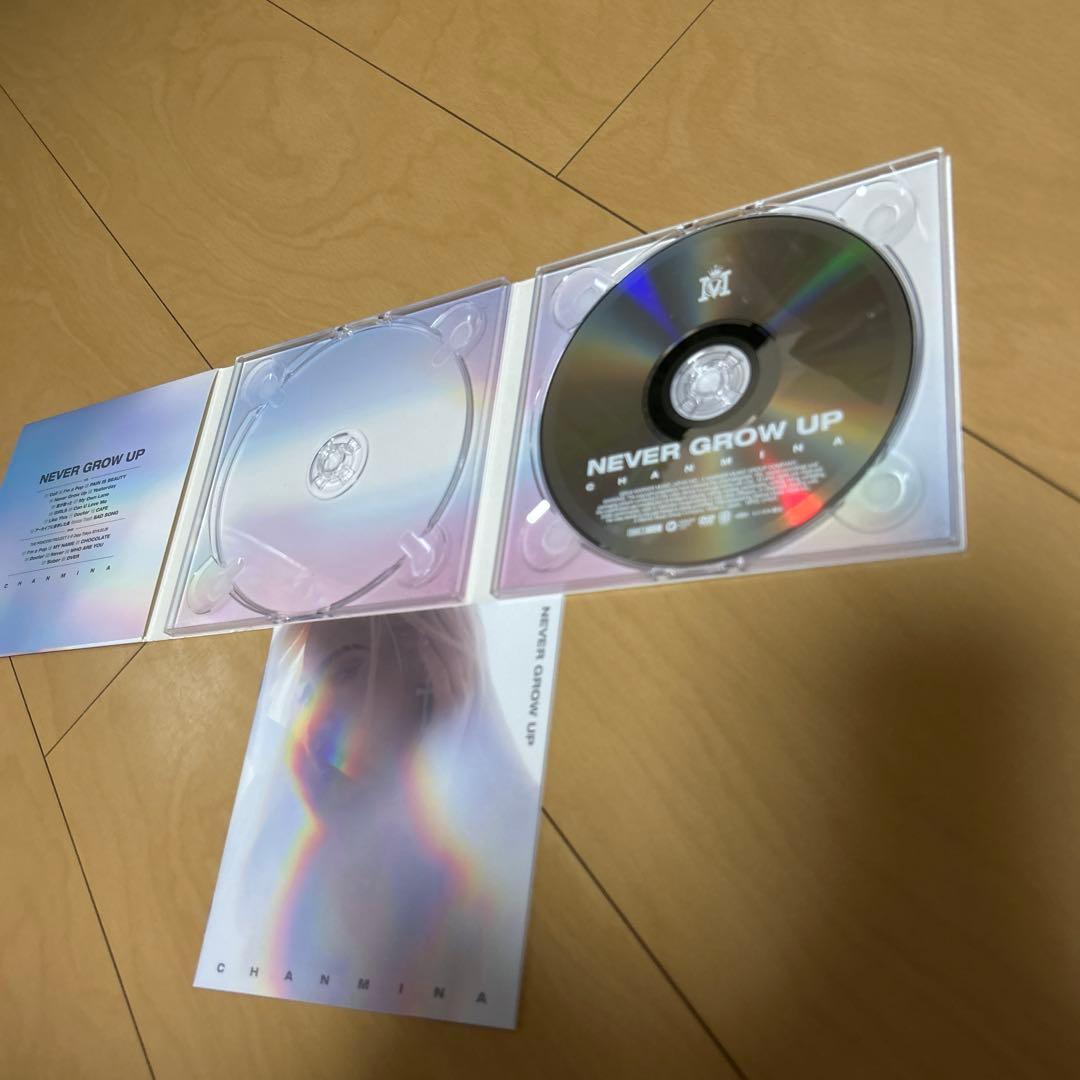 【即購入ok!!】ちゃんみな『NEVER GROW UP』初回限定DVDのみ
