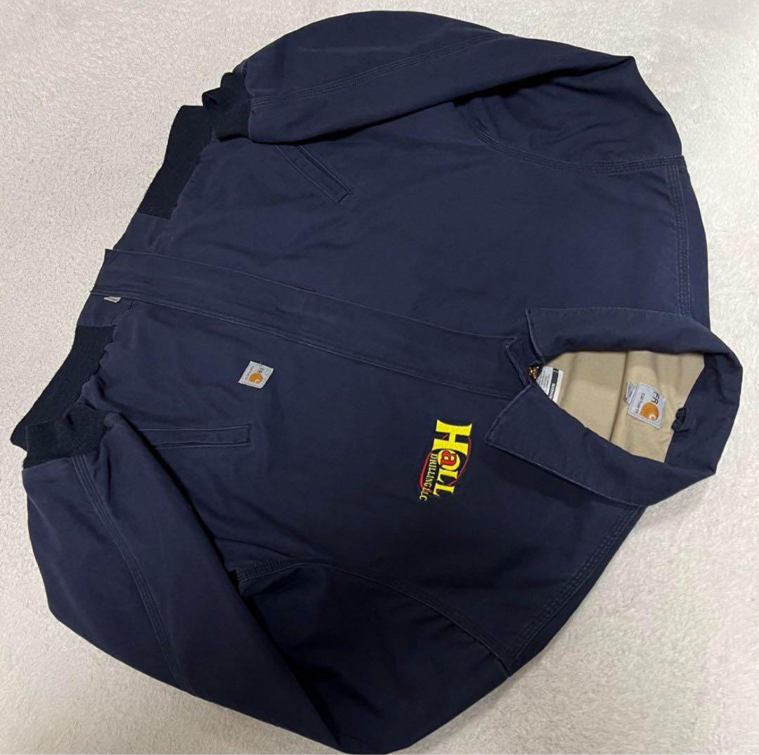 メキシコ製 Carhartt FRジャケット 企業ロゴ入り メンズXXL