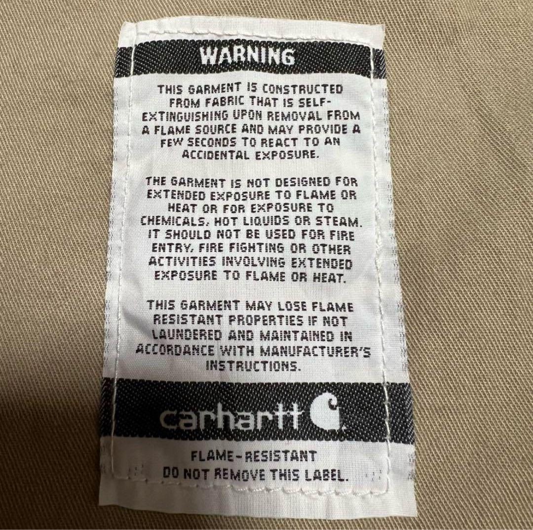 メキシコ製 Carhartt FRジャケット 企業ロゴ入り メンズXXL