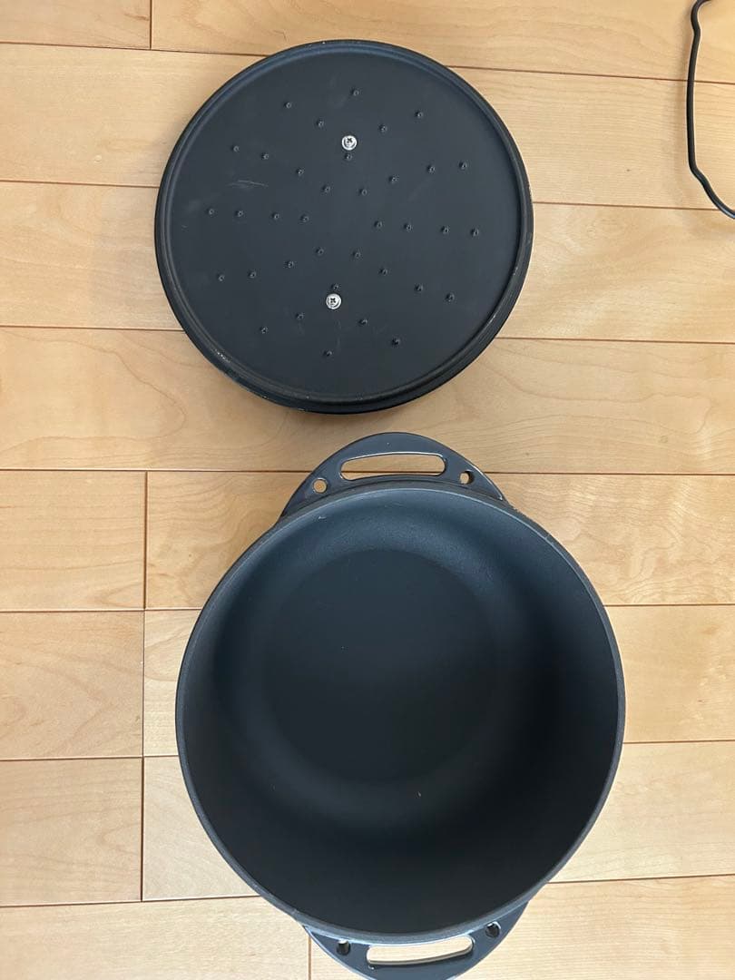 【新品】 MIKAN ホーローダッチオーブン (DNV ダークネイビー)