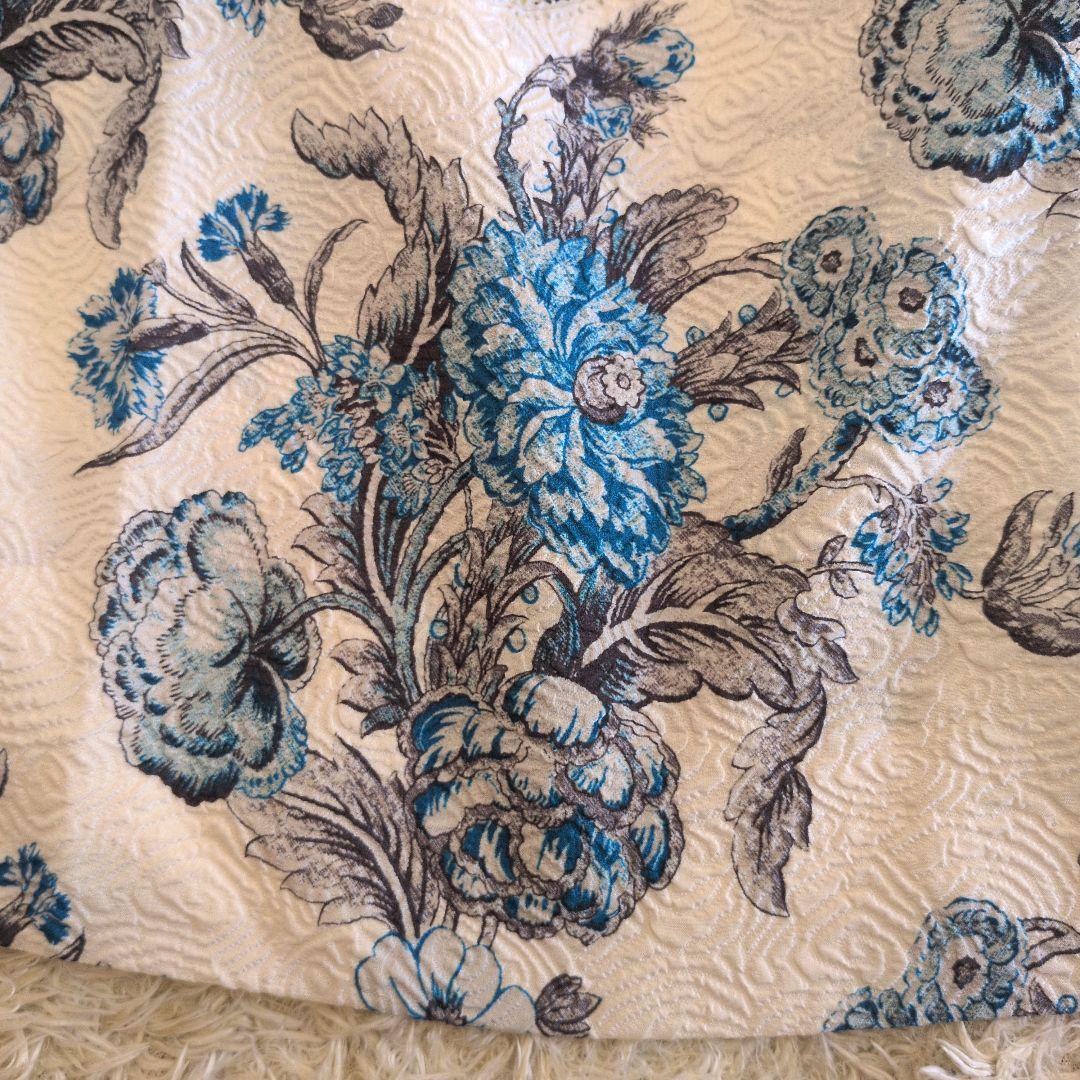 タグ付き★イタリア製★希少サイズ44 ETRO　シルク　ワンピース　花柄
