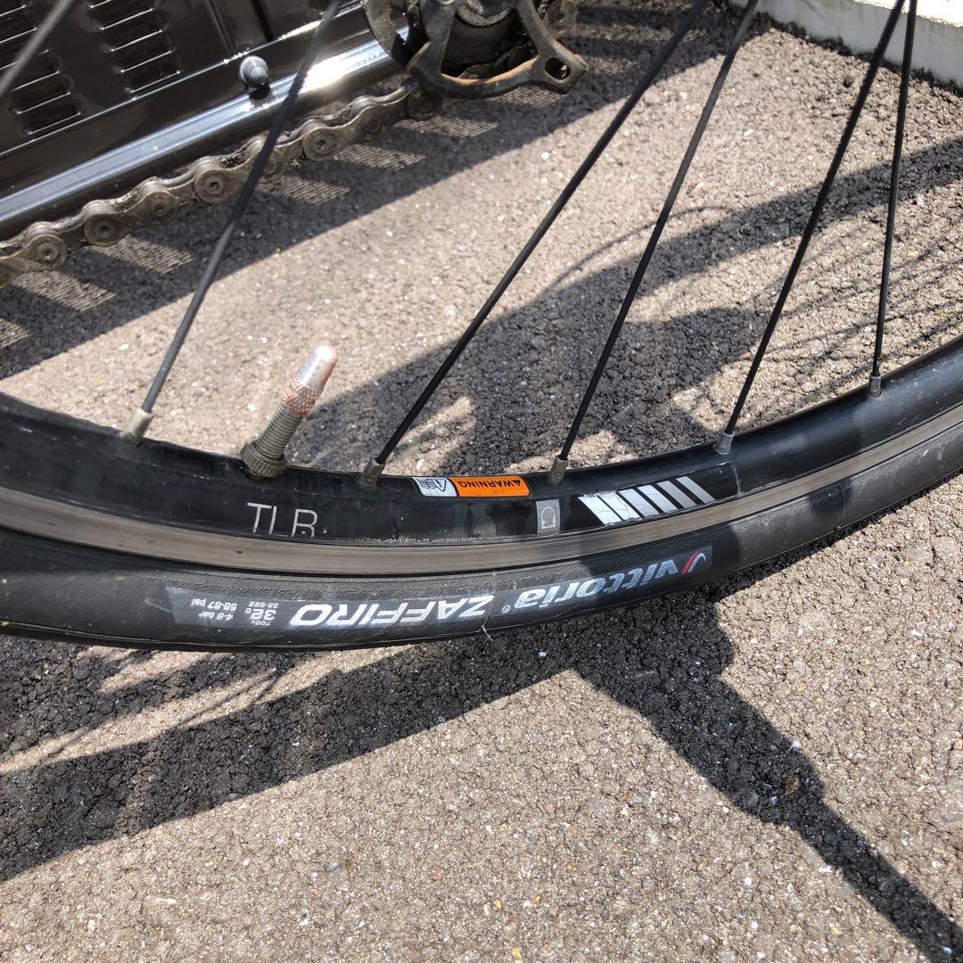 Trek クロスバイク オレンジ 700C 7段ギア