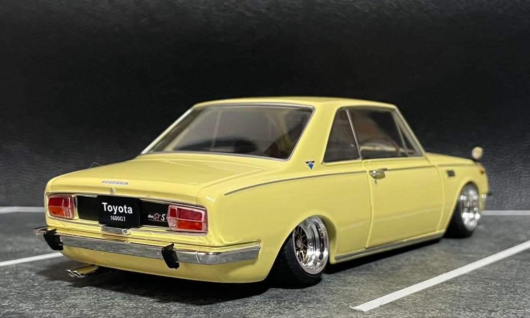 1/24 アシェット 国産名車 TOYOTA 1600GT改 カスタム 旧車