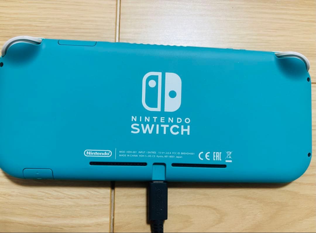 Nintendo Switch Lite ターコイズ 本体＋充電器＋外箱付き