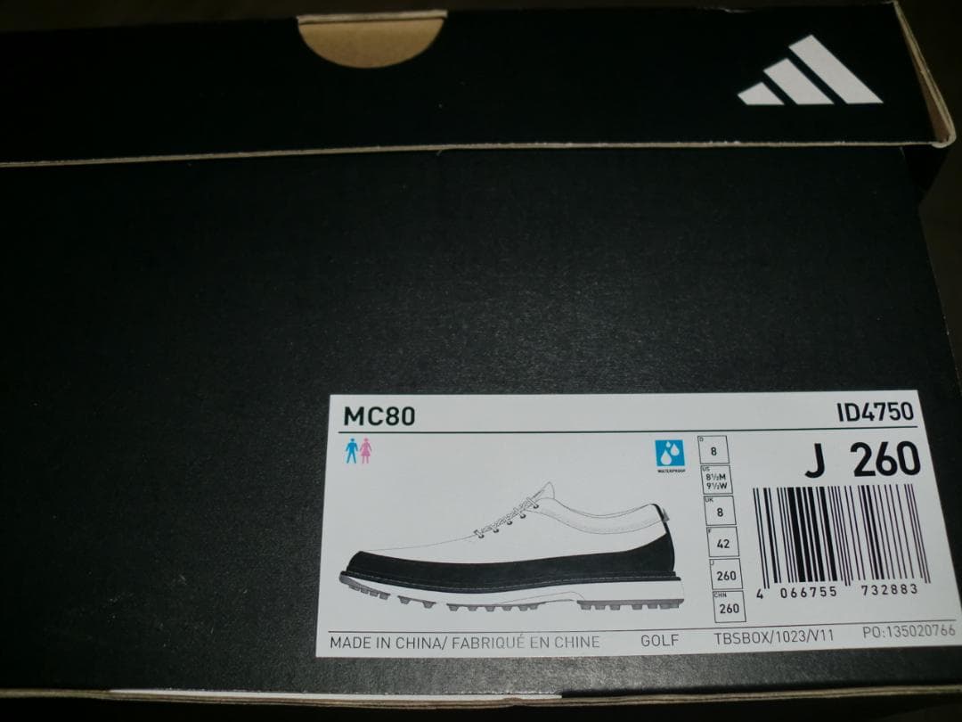 アディダスゴルフ サイズ 26 adidasGolf ID4750 MC80
