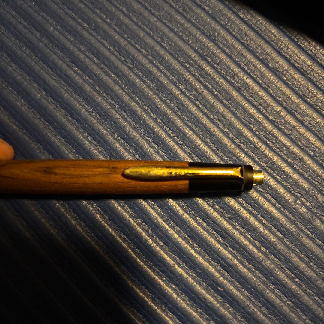 【最終値下げ】野原工芸 欅　旧型　シャープペンシル
