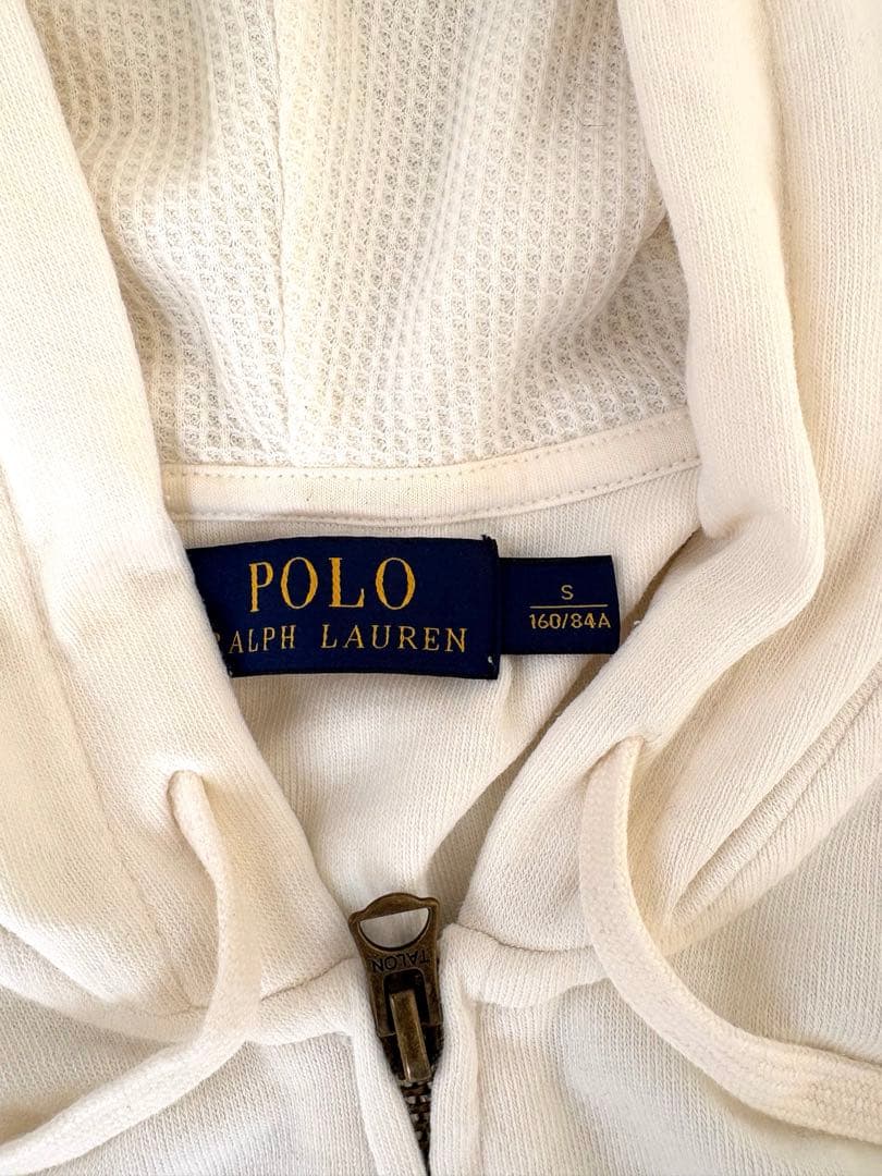 Polo Ralph Lauren ホワイトパーカー S