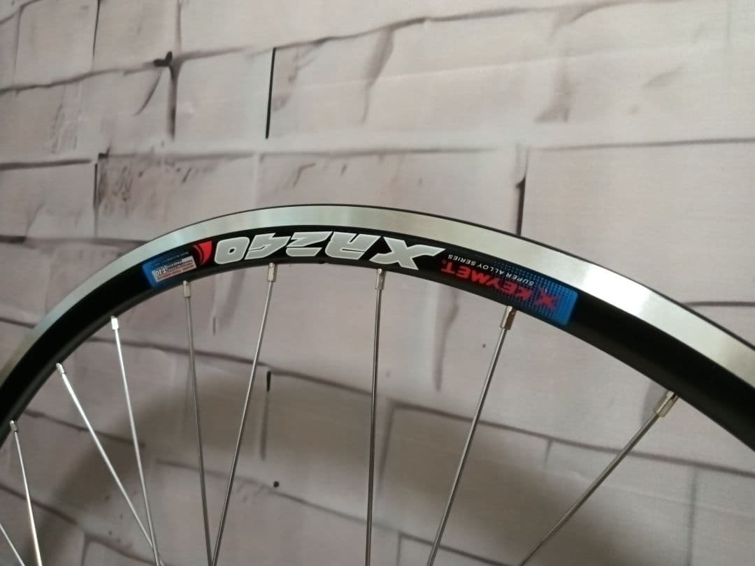 ピスト ホイール前後 車輪 X-KEYMET(KINLIN)　新品 ②