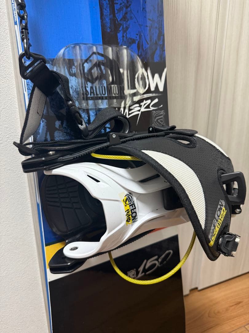 美品 FLOW MERC ロッカーボード スノボ グラトリ ビンディング ジブ