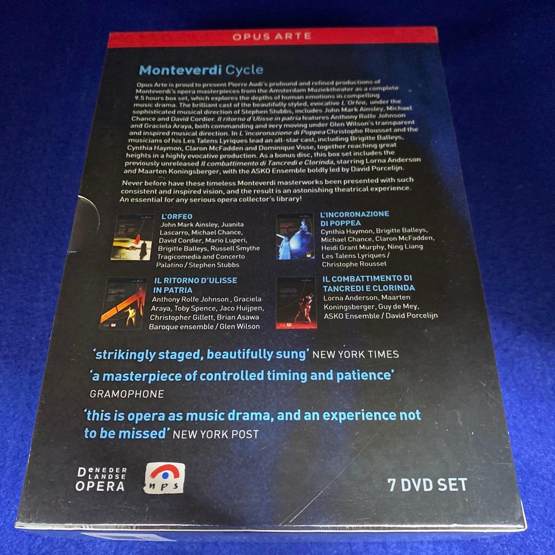 Monteverdi Cycle 7 DVD セット