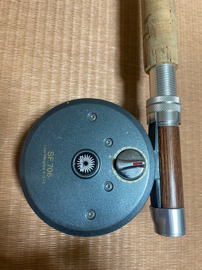 Strike Force F866 フライロッド 8'6\" リール付き
