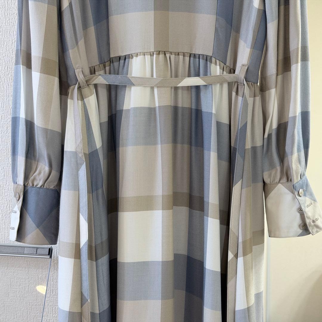 【美品】BLUE LABEL シャツワンピース マキシ丈