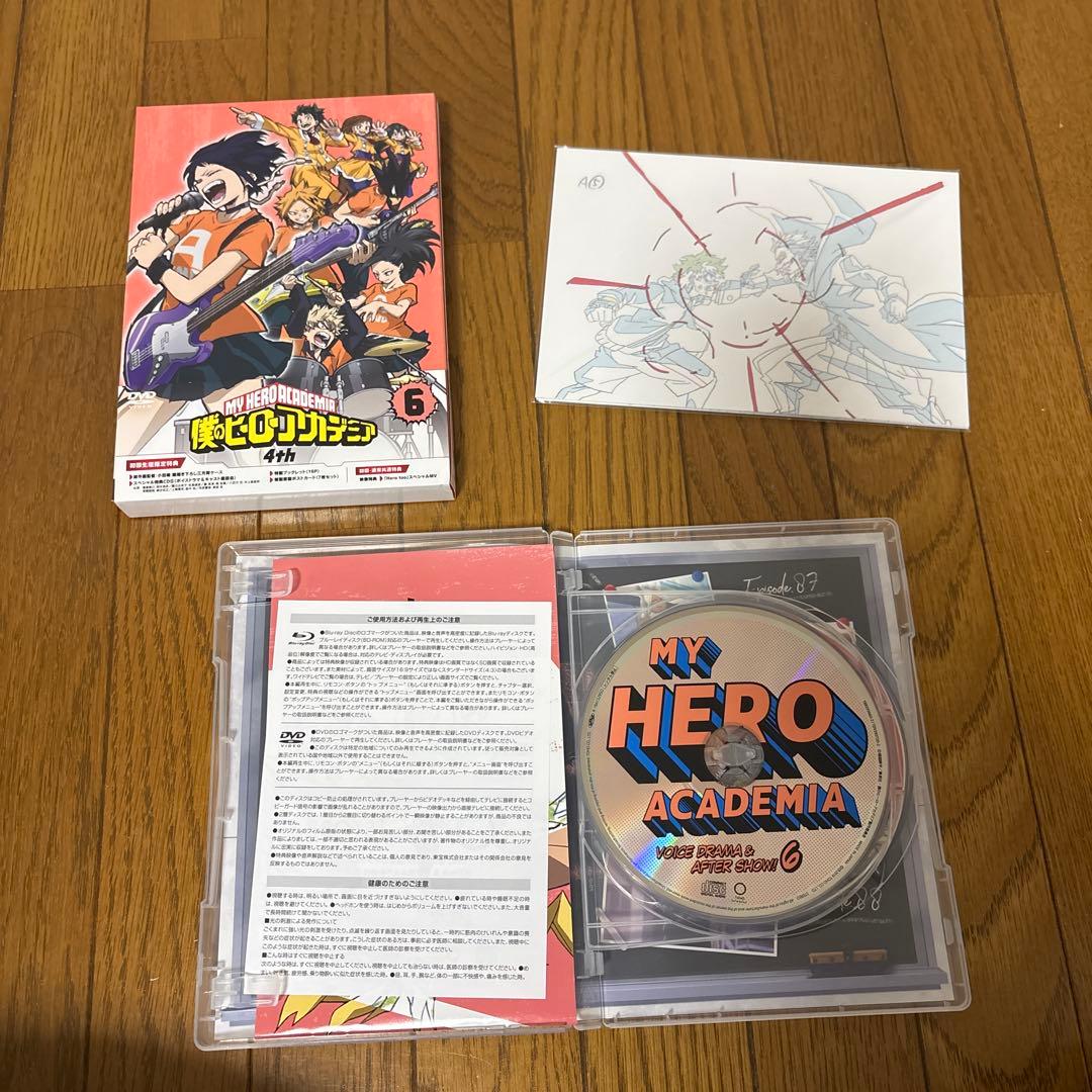 僕のヒーローアカデミア　4期　DVD 初回限定　全巻セット