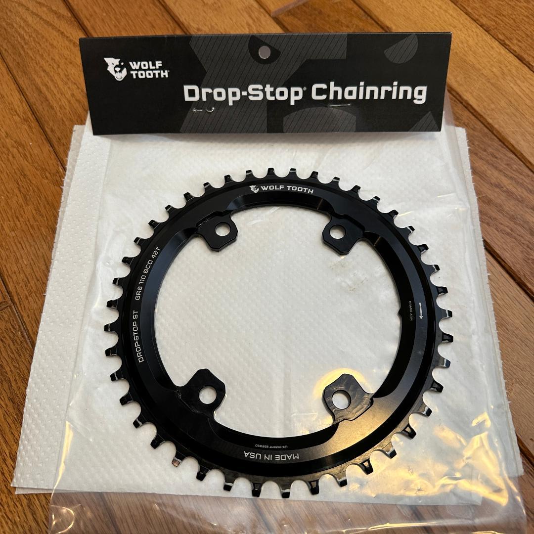 パーツ WOLF TOOTH Drop-Stop ST 42T 110BCD