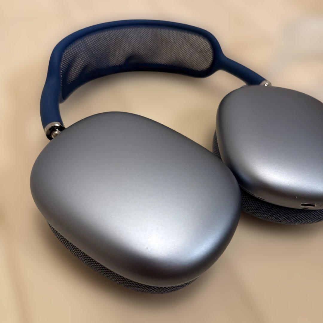 M*l様 【完動品】AirPods MAX 第一世代 Lightning ブルー