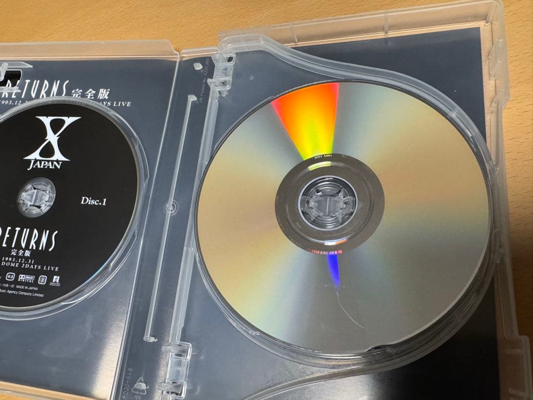 RETURNS完全版dvd 6枚組特典DVD付き　XJAPAN