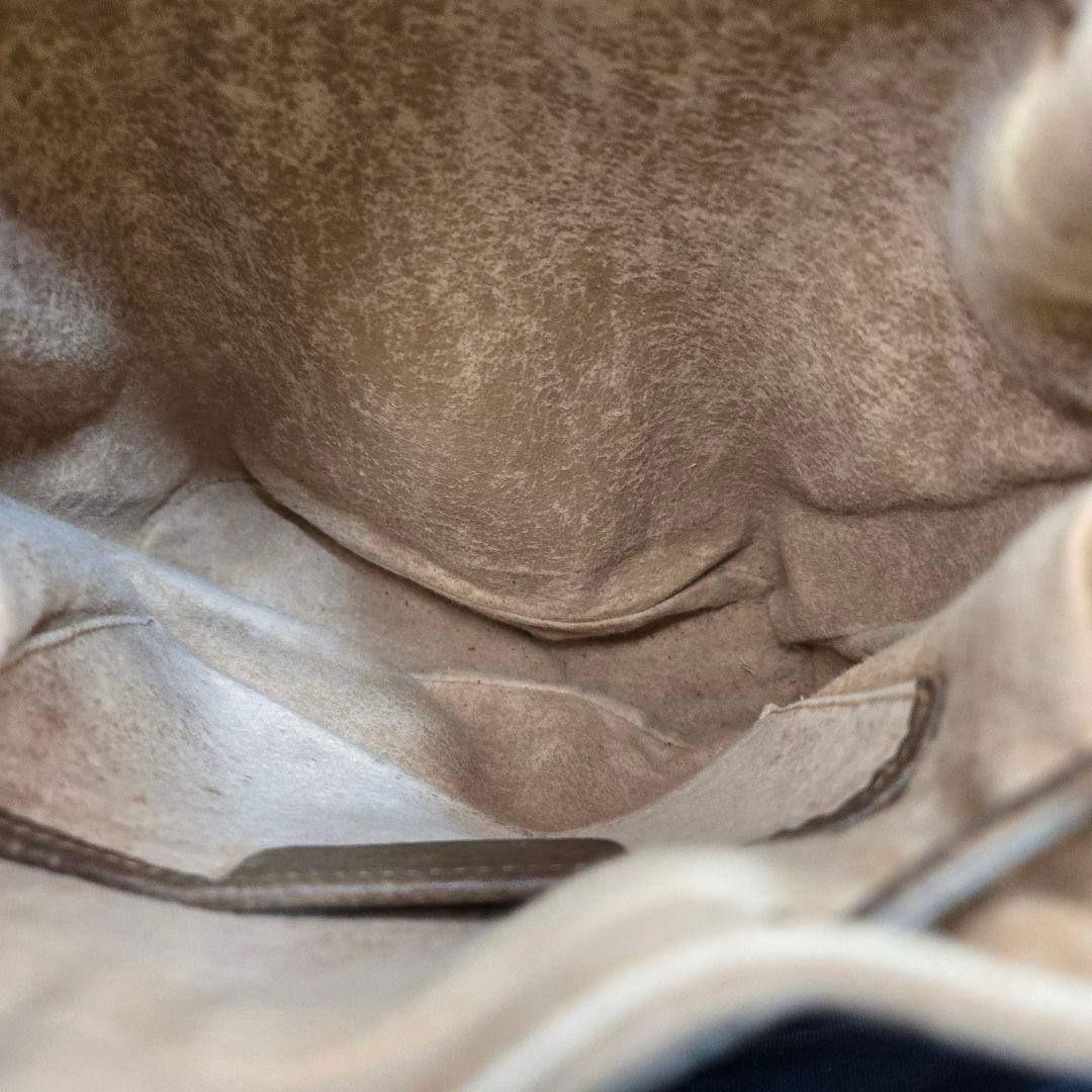 GUCCI ショルダーバッグ 巾着型 GGスプリーム シェリーライン