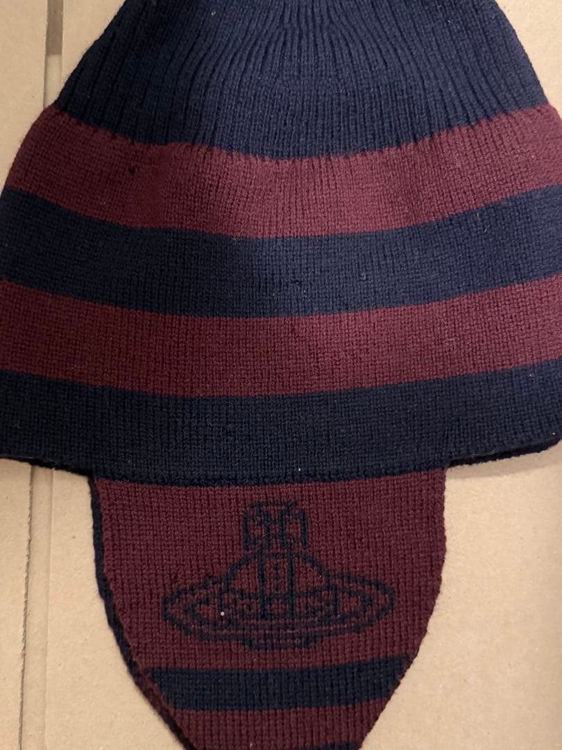 ヴィヴィアンウエストウッドニット帽 viviennewestwood