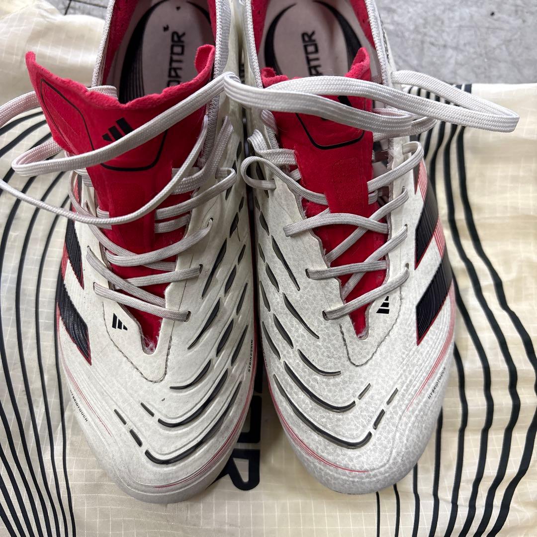 あ*あ様 美品　adidas プレデターエリート ag 24.5センチ 袋付き