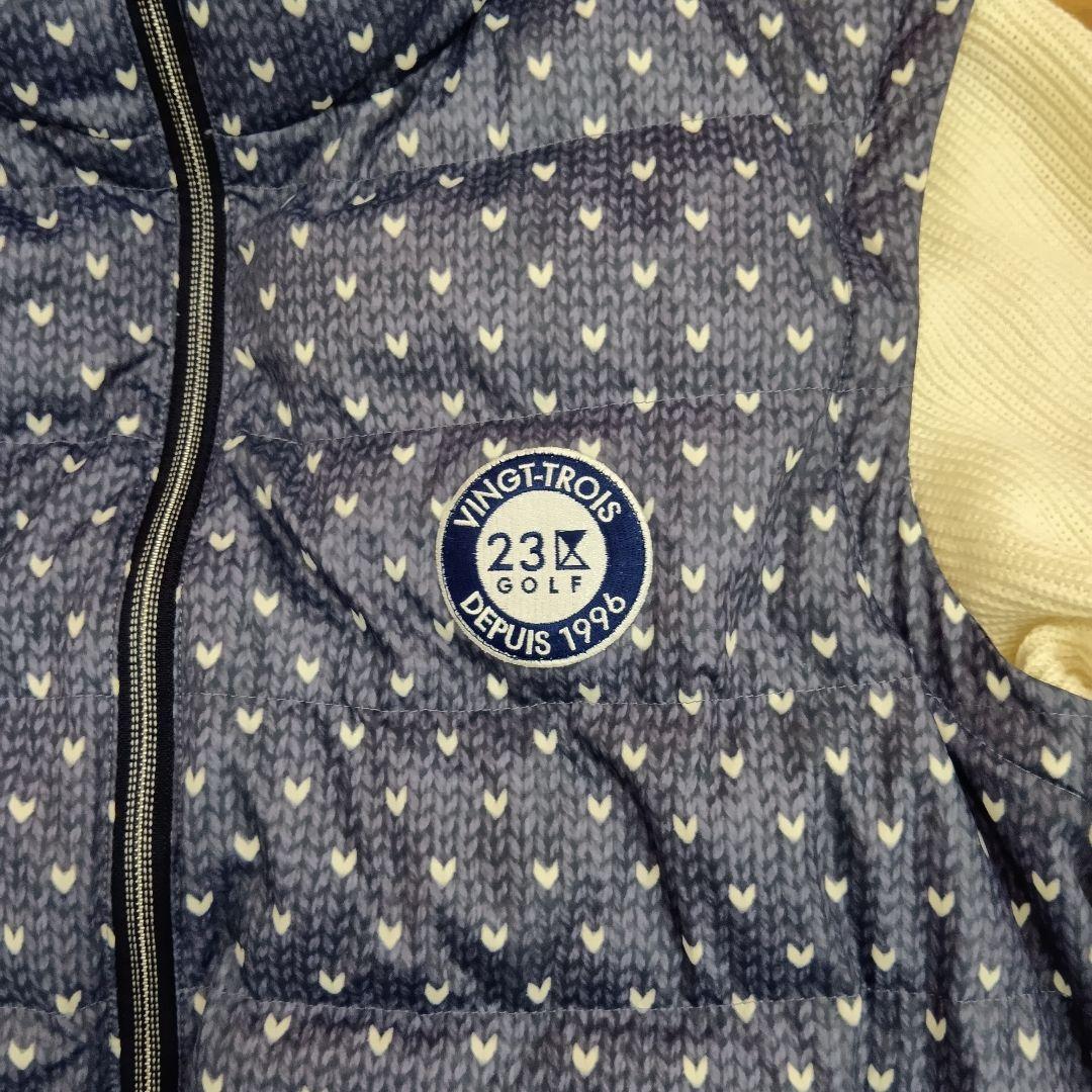 23区GOLF　ゴルフ　ダウンベスト　ダウンジャケット　Mサイズ