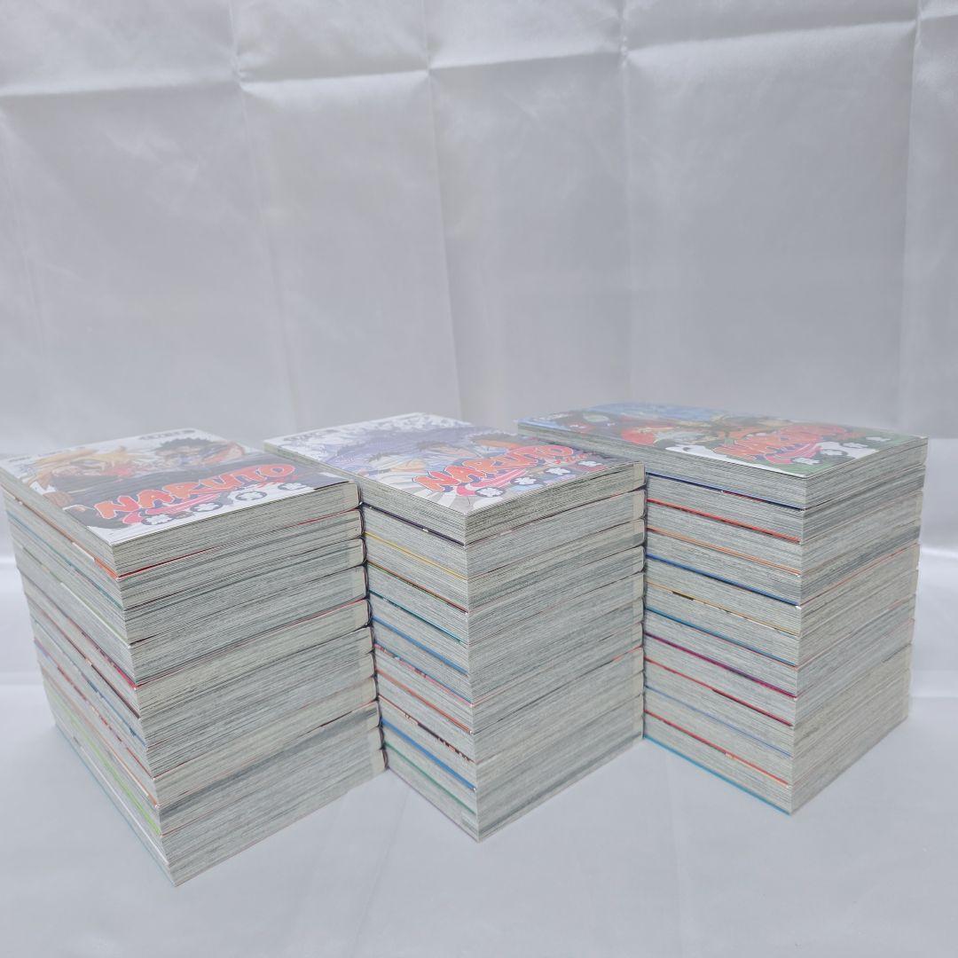NARUTO 全72巻セット[完] 美品 全巻透明ブックカバー付き/N02
