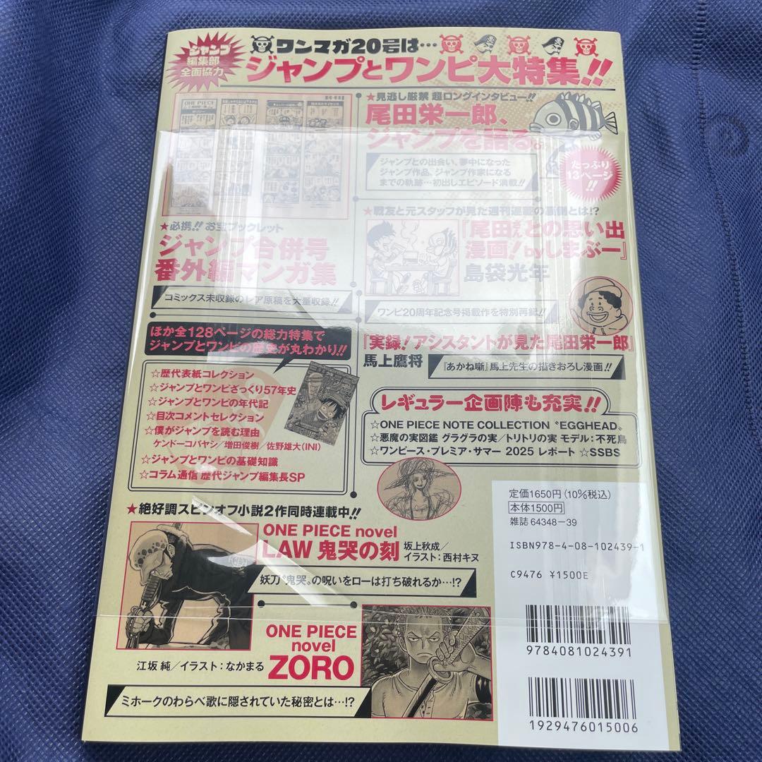 ワンピースマガジン 20号　プロモ付き　ONE PIECE magagine