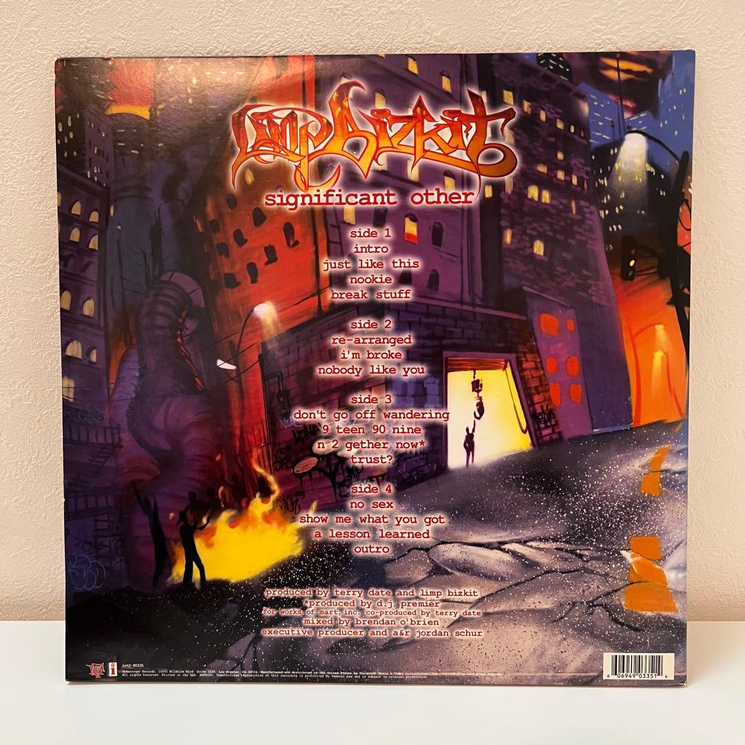 レコード２枚組 Limp Bizkit Significant other