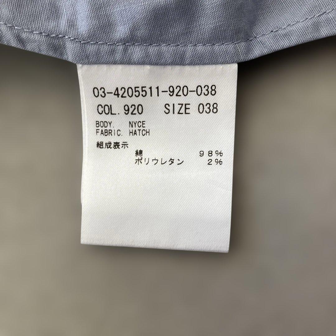 24SS セオリーリュクス　Hatch Nyceロングワンピース パープルヘイズ