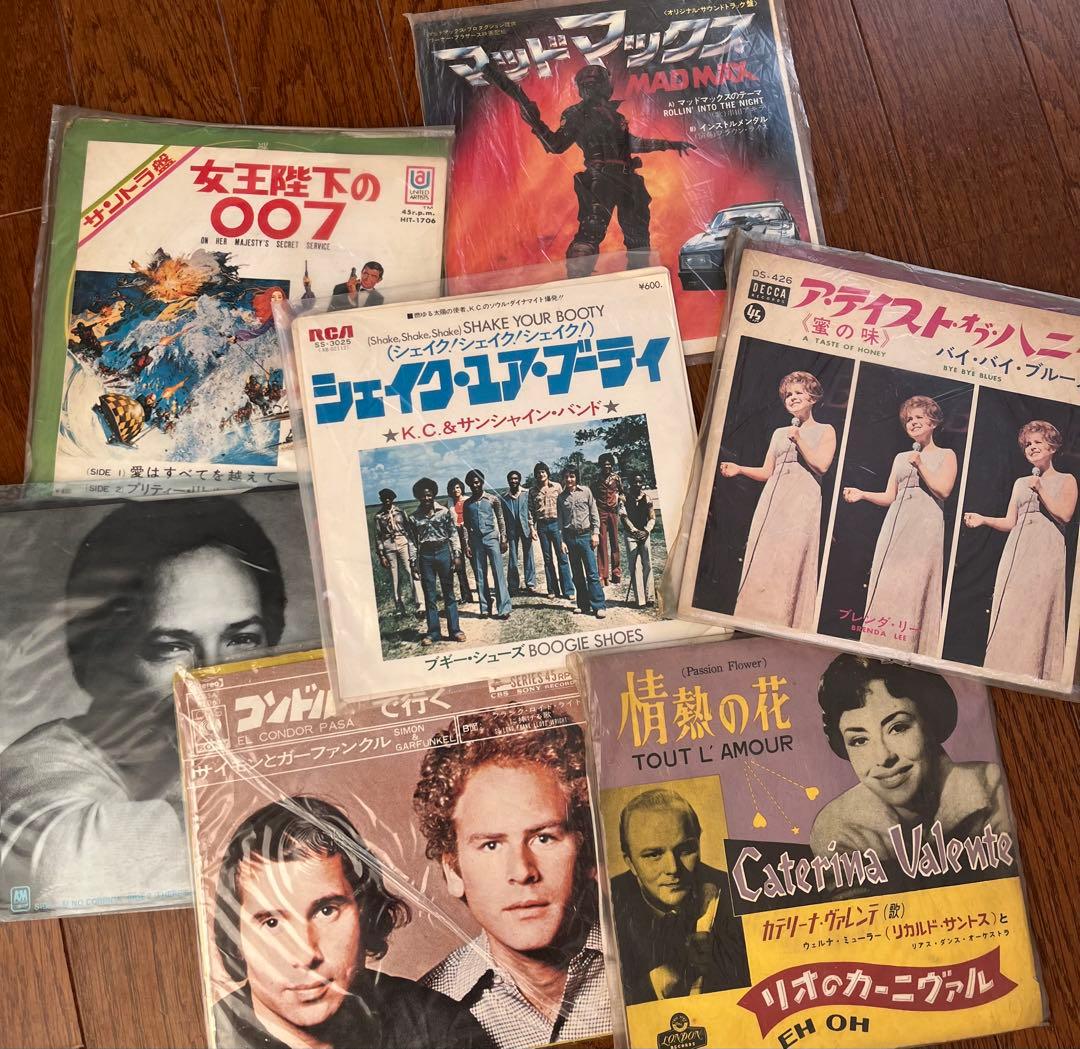 格安 大量 洋モノ レコード EP 80 枚 セット まとめ売り サントラ