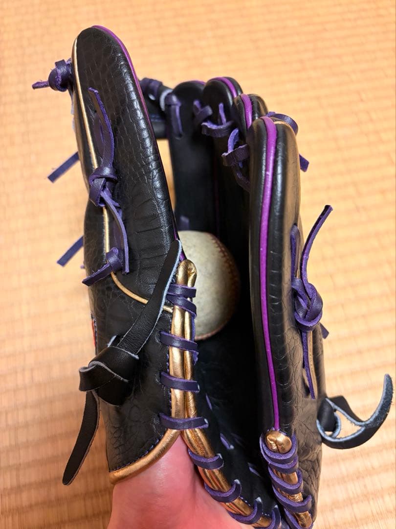 最終値下げ　限定品　ローリングス　岡本モデル　軟式　内野手用 12インチ