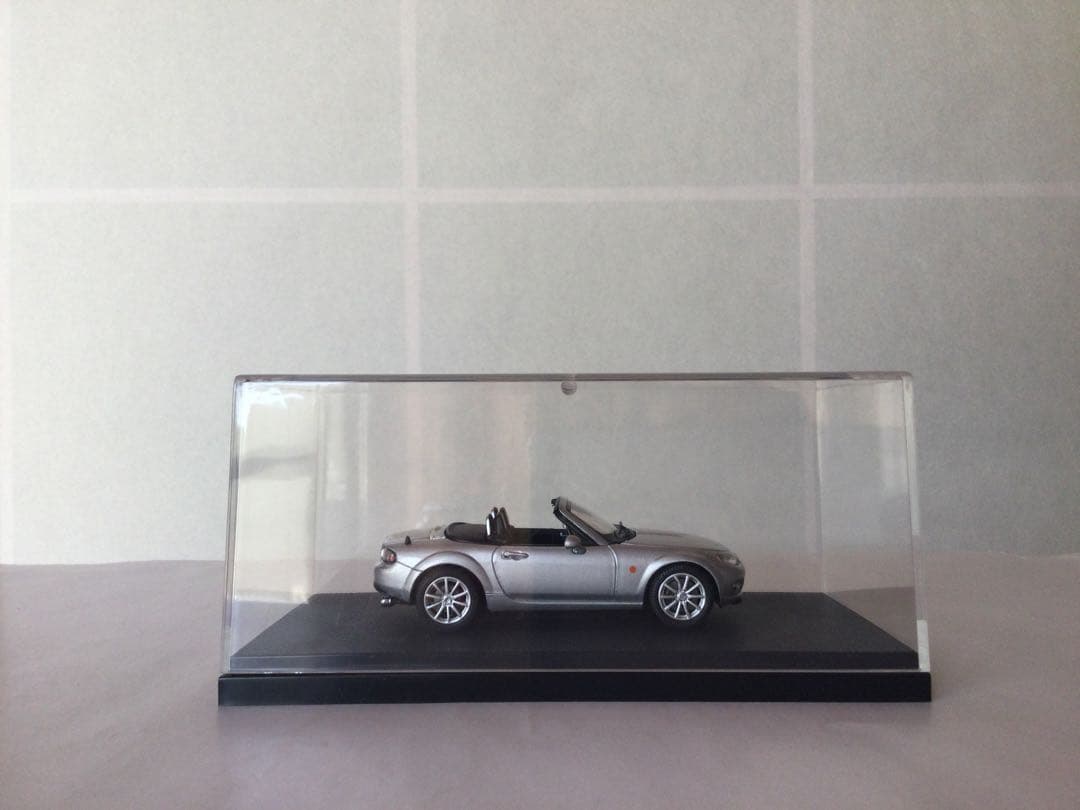 春風　EBBRO マツダ ロードスター 2005 シルバー ミニカー