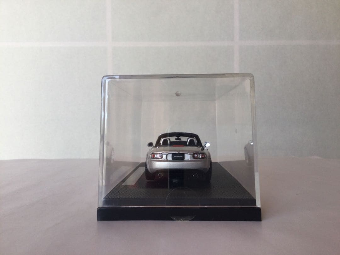 春風　EBBRO マツダ ロードスター 2005 シルバー ミニカー