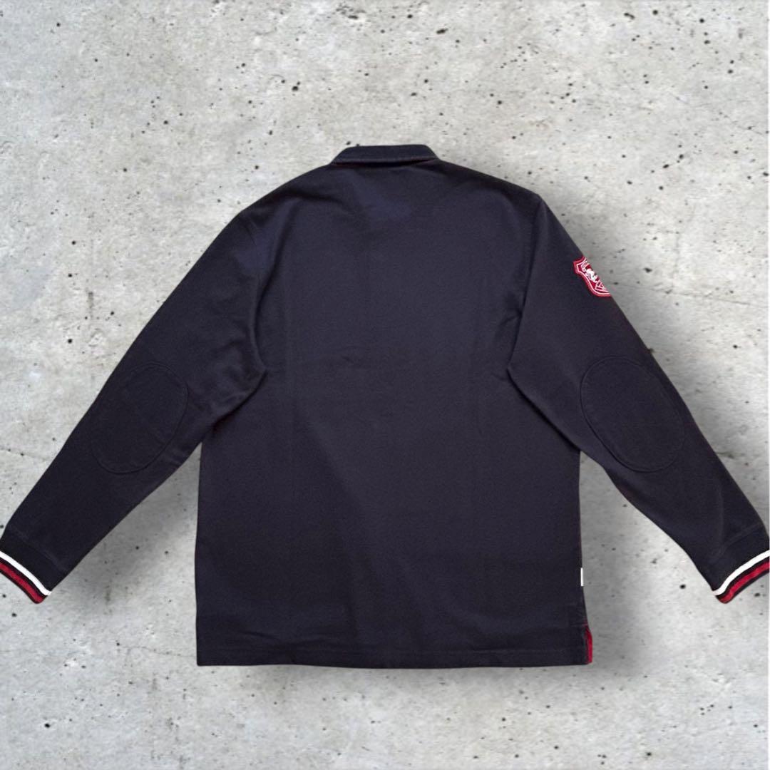美品【ブルックスブラザーズ】ラガーシャツ クレイジーボーダー XL
