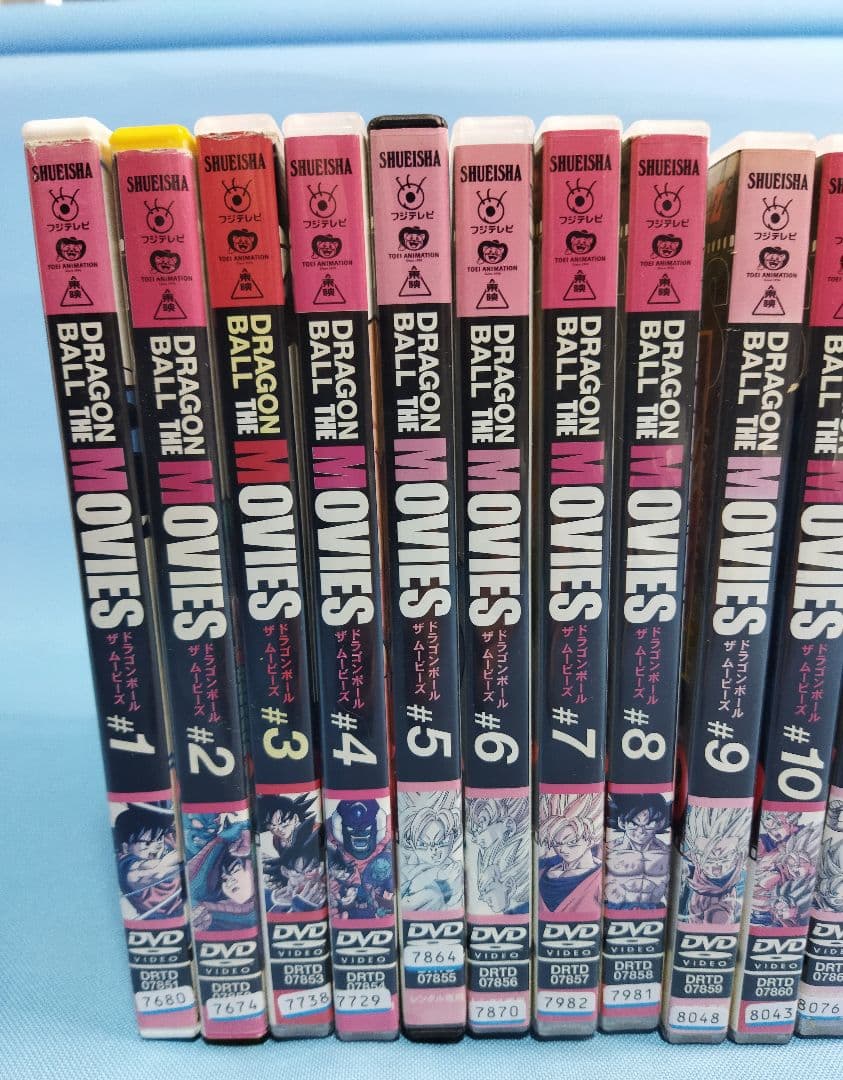 ドラゴンボール レンタルアップDVD 17点+関連1本　合計18本セット