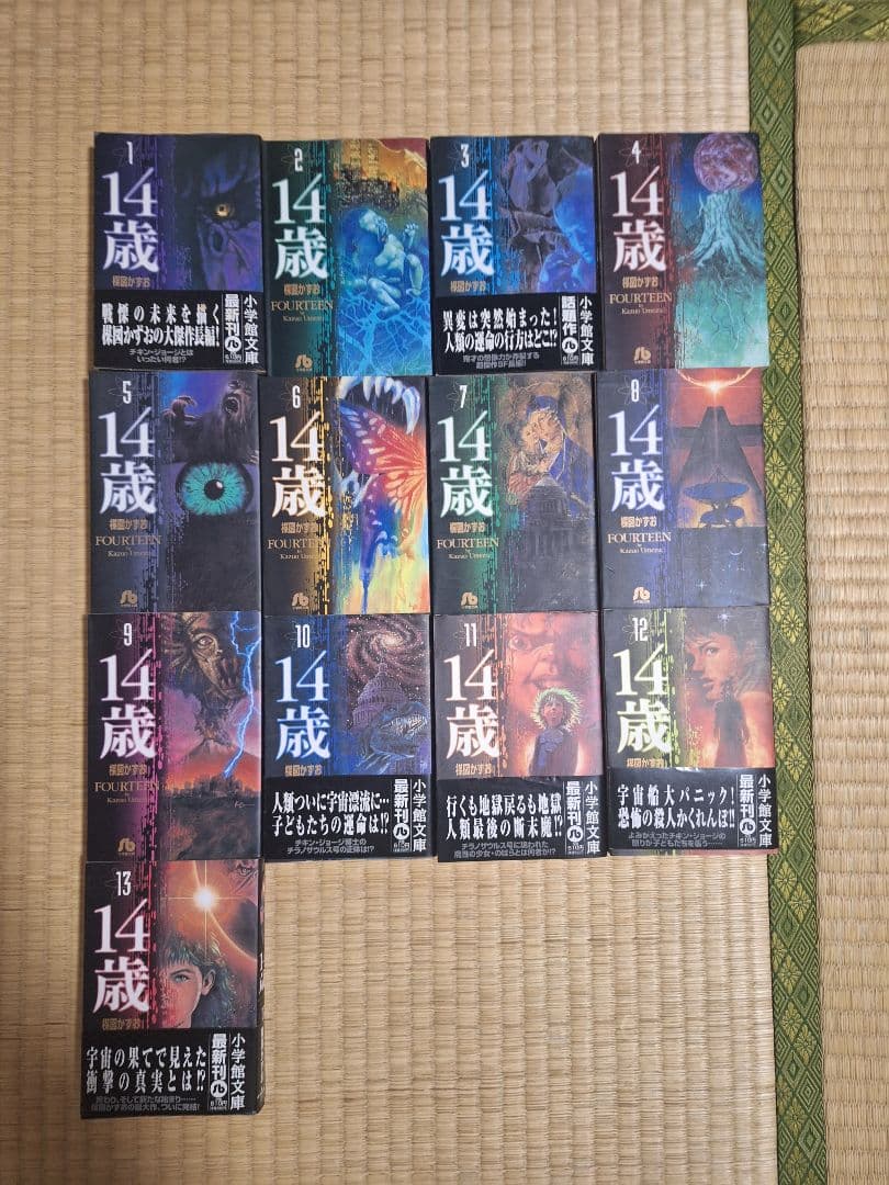 【全巻セット】14歳 楳図かずお 小学館文庫 全13冊セット