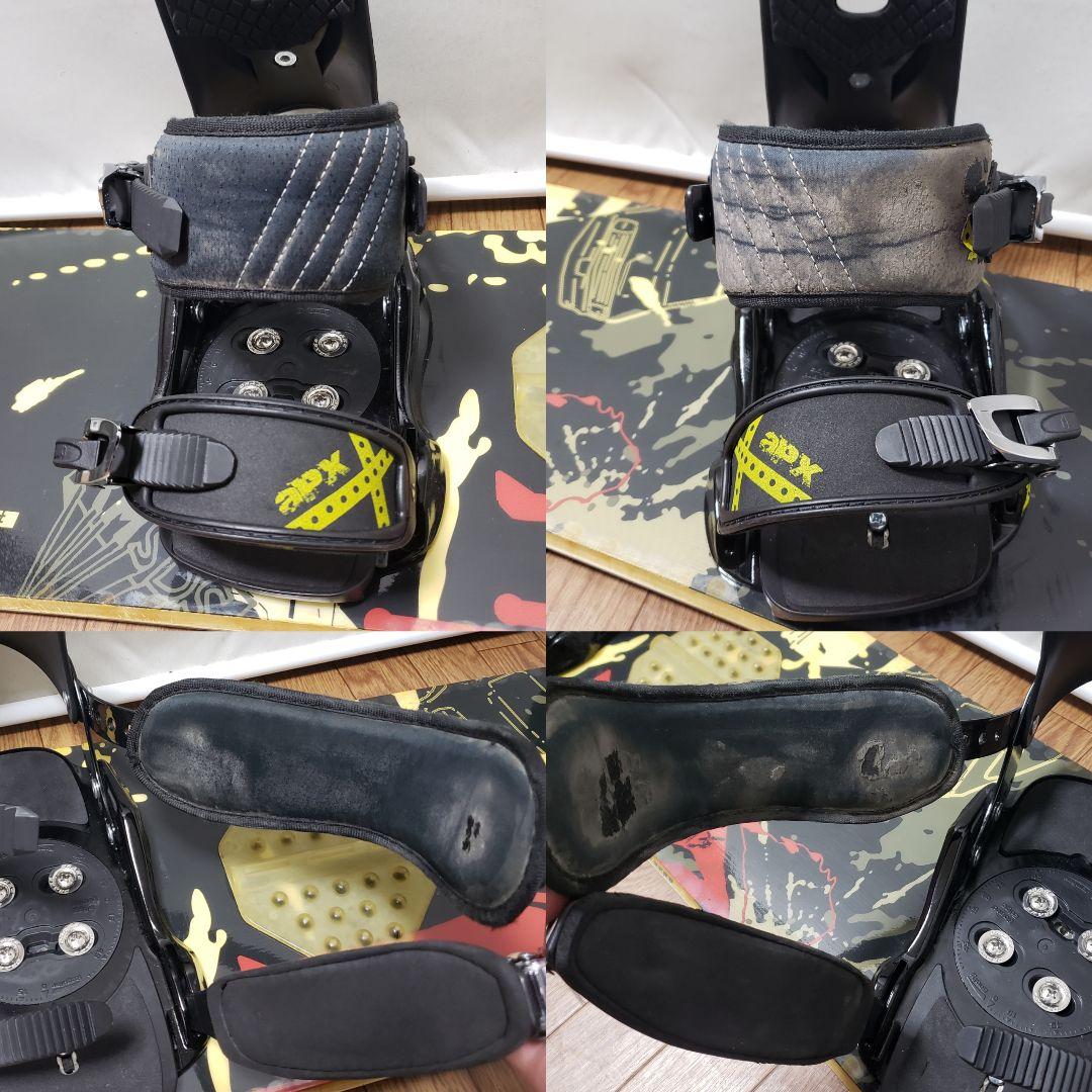 ROME DRAKE 163cm スノーボードセット