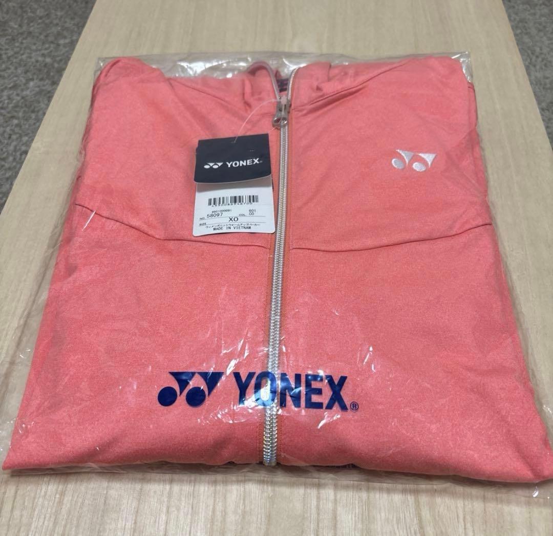 【新品未使用】YONEX ウォームアップジャケット ピンク XO 大きめ