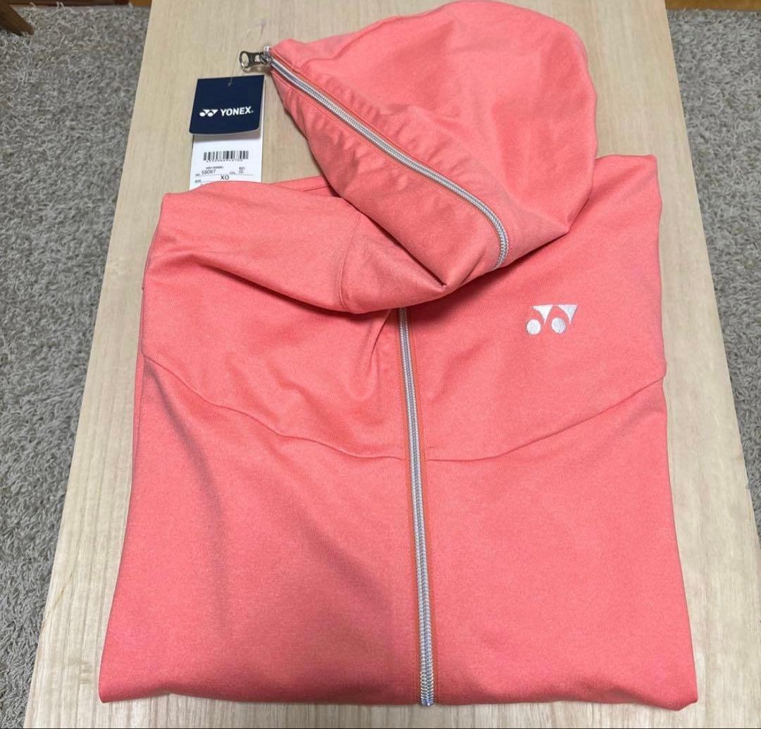 【新品未使用】YONEX ウォームアップジャケット ピンク XO 大きめ
