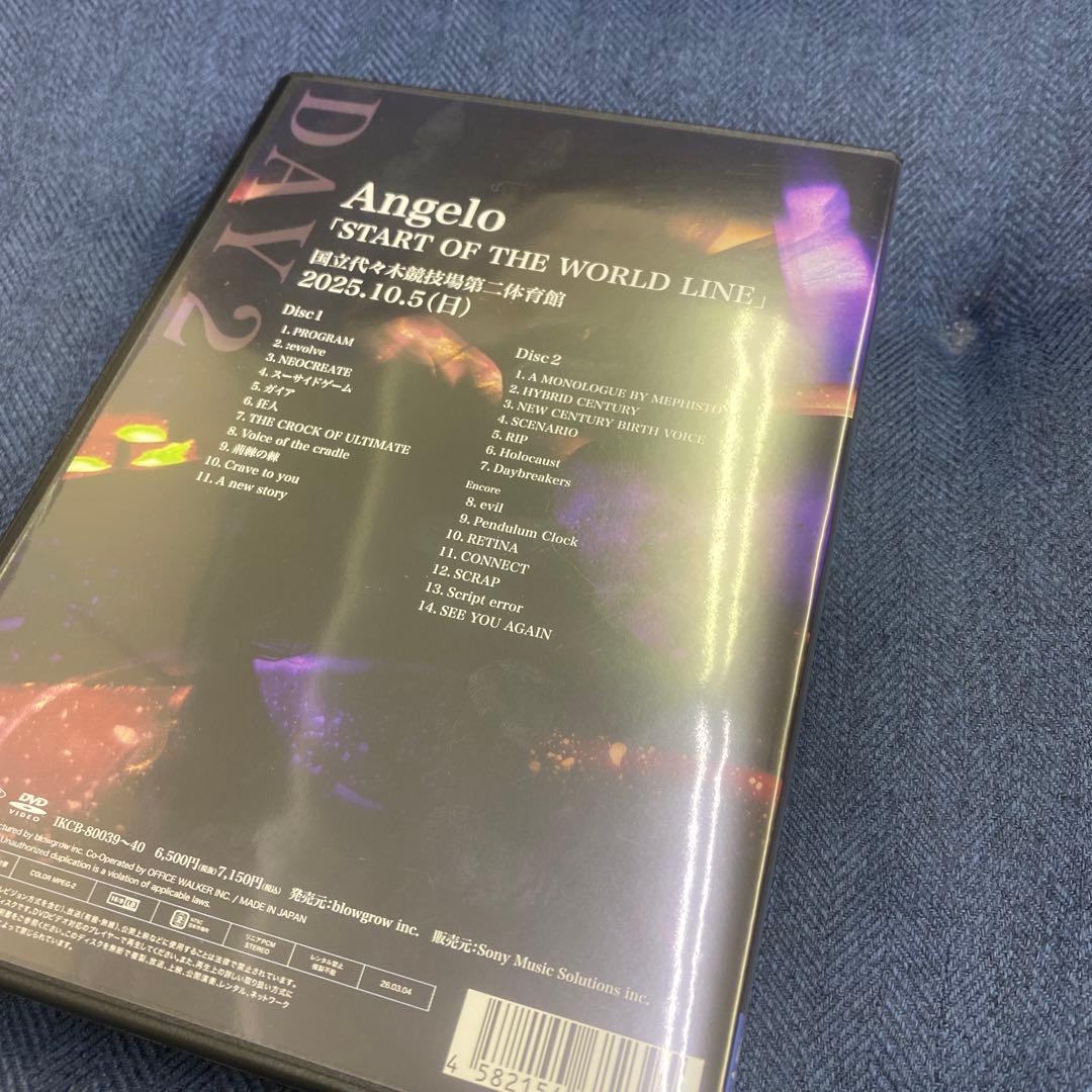 ミュージック Angelo / START OF THE WORLD LINE DAY1+2