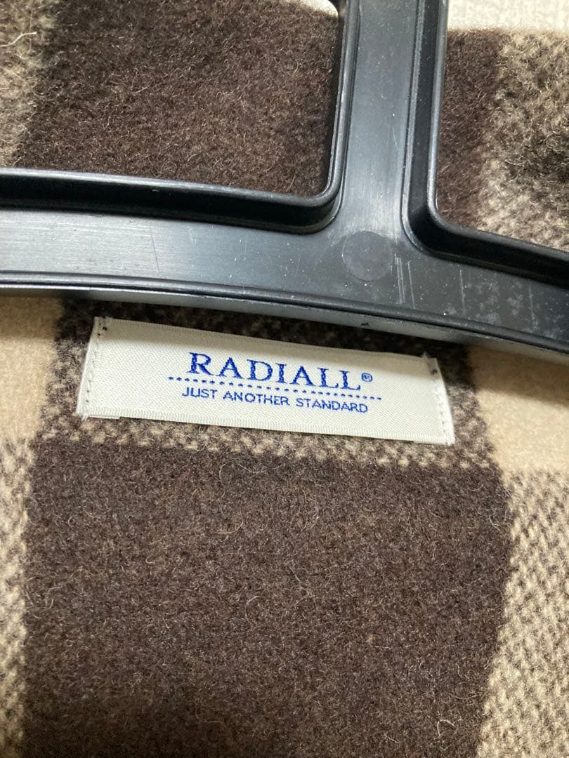 RADIALL ラディアル　CPOジャケット　チェックシャツ“FLAGS