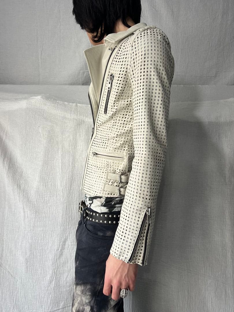 ジャケット・アウター \"IRO\" Mesh Gimmick Riders Jacket