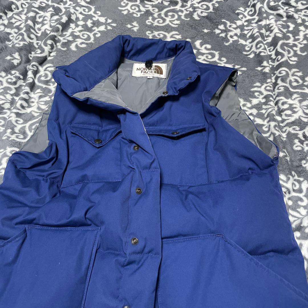 THE NORTH FACE ネイビー ダウンベスト L