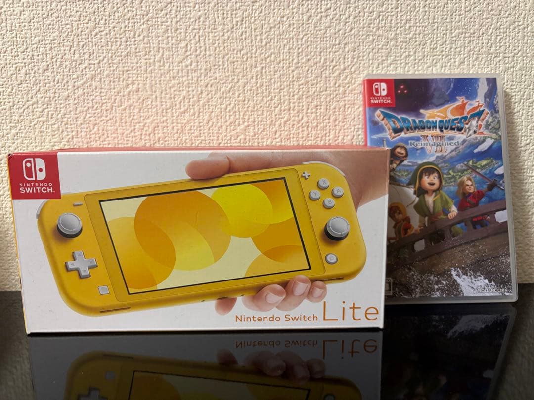Nintendo Switch Lite イエロー + ドラゴンクエストXI
