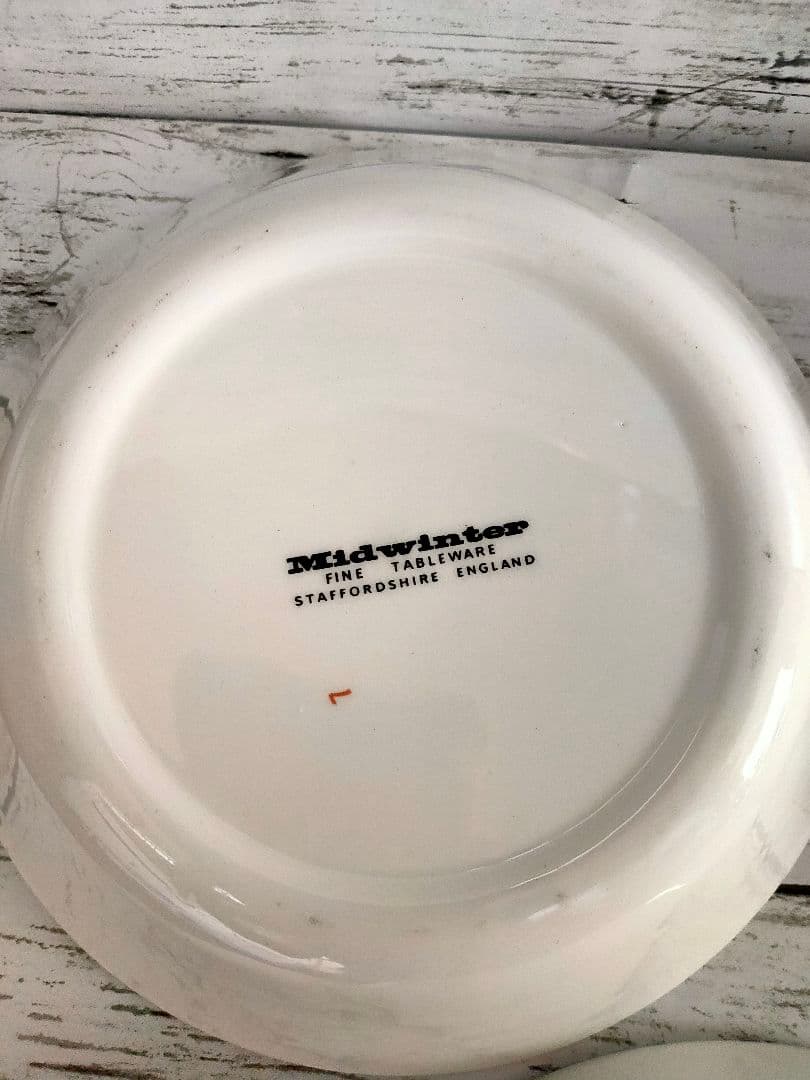 midwinter スパニッシュガーデン サラダ皿 5枚セット