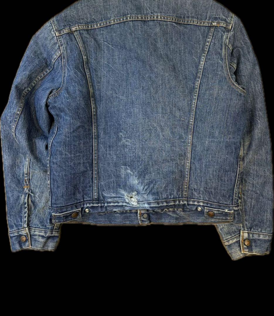 80's 90's Levi's デニムボアジャケット 42 インディゴ　デニム