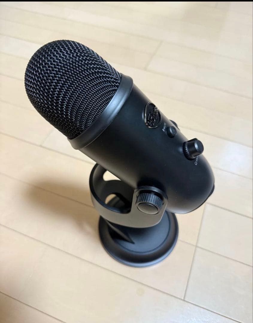 Blue Yeti USBマイク ブラック/ マイク用 ポップ フィルター 付き